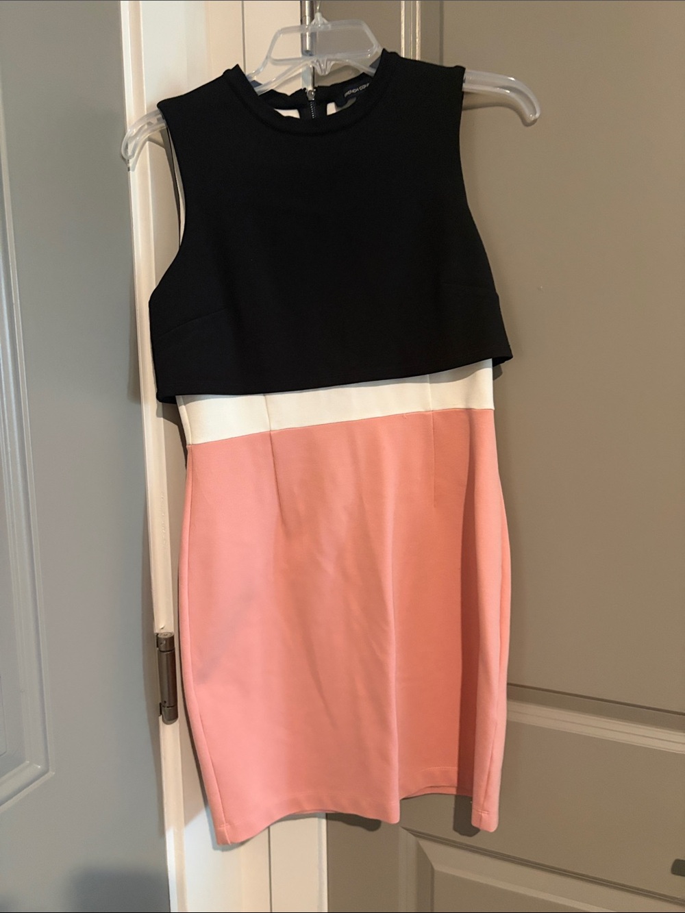 French connection color block dress